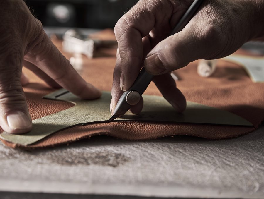 Couture sur cuir