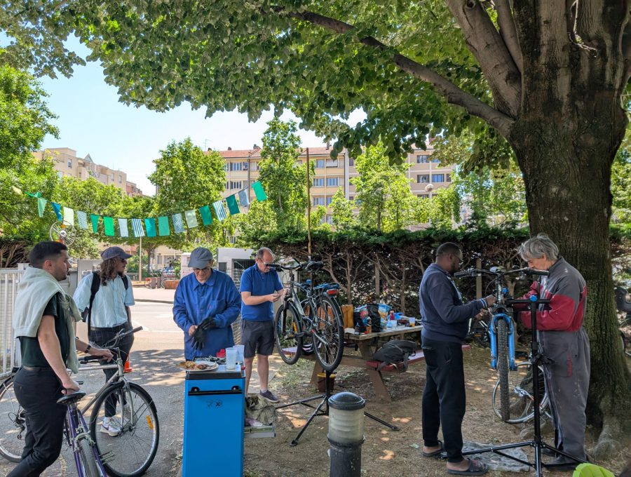 Permanence de co-réparation de vélo