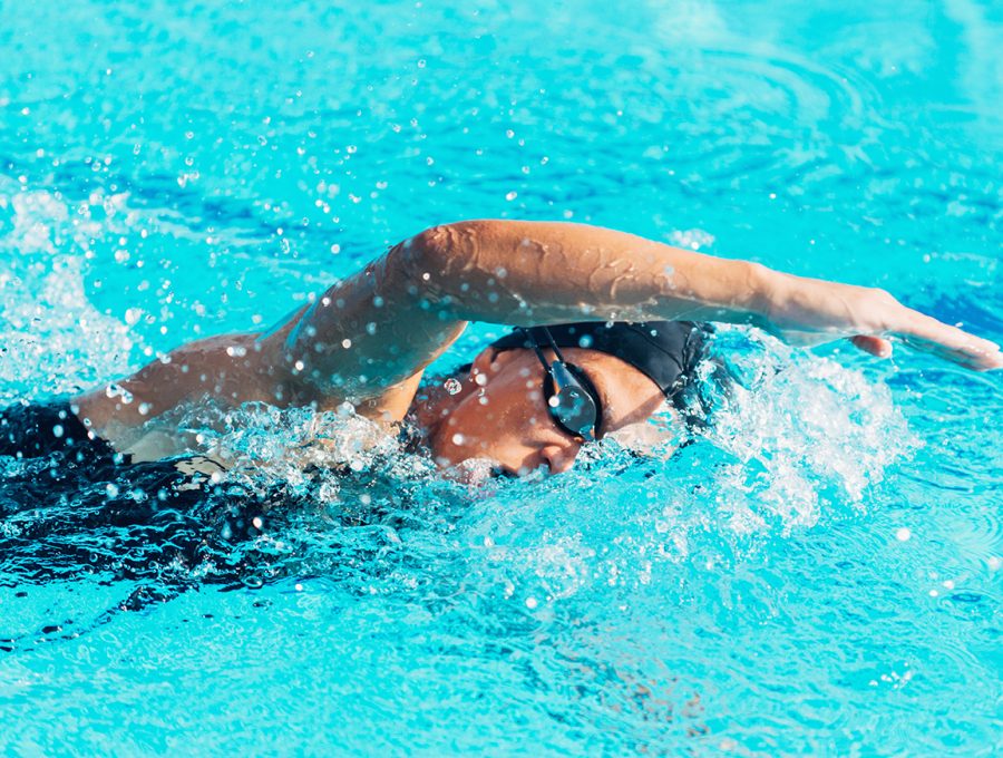 Natation en non mixité